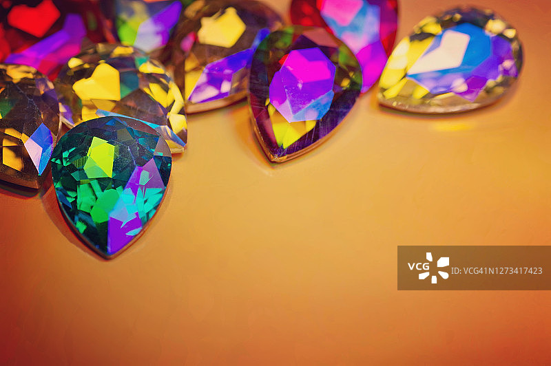 彩色水钻图片素材