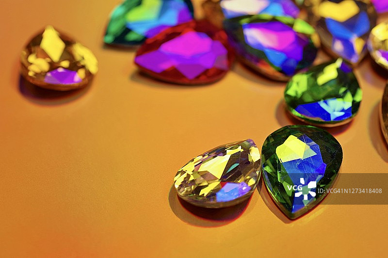 彩色水钻图片素材