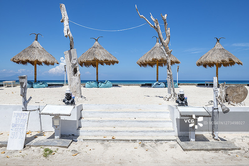 在吉利群岛等待欢乐时光图片素材