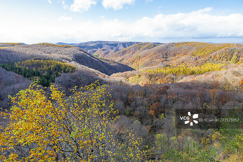 日本青森县东北地区秋季景观图片素材