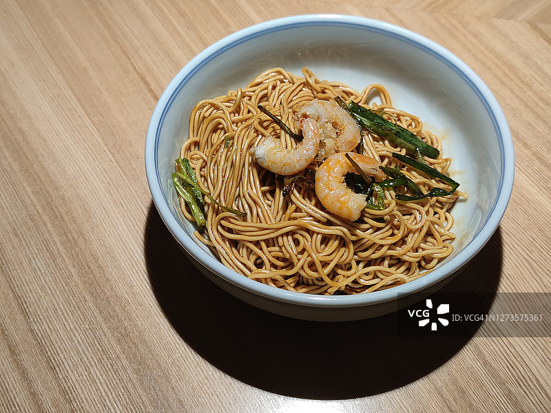 鲜虾面条图片素材