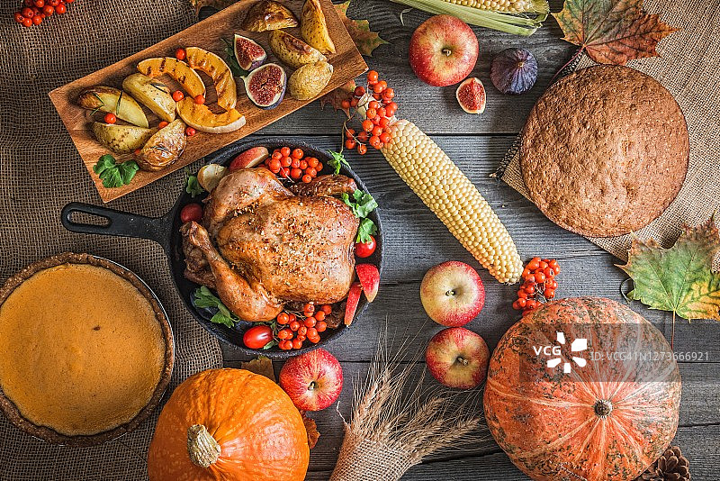 感恩节晚餐图片素材