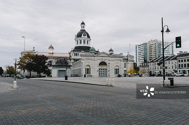 加拿大安大略省金斯顿市中心市政厅图片素材