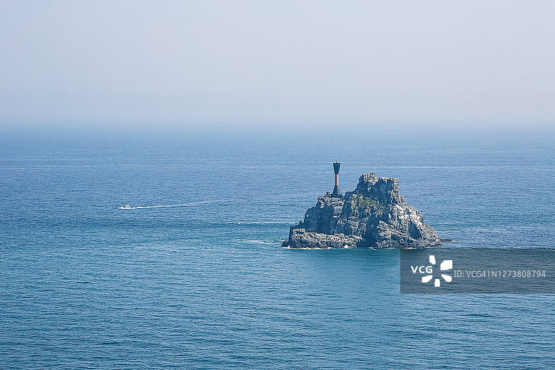 韩国釜山日本海小岛美景图片素材