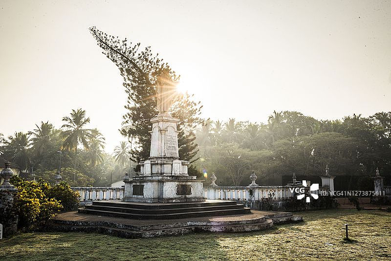 印度果阿老果阿的圣卡塔琳娜大教堂（联合国教科文组织世界遗产）图片素材
