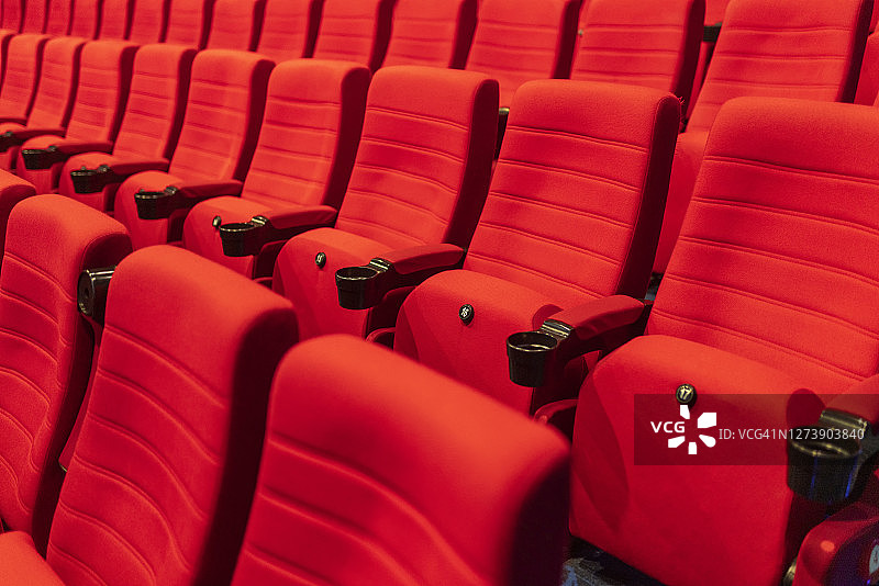 剧院红色座椅图片素材