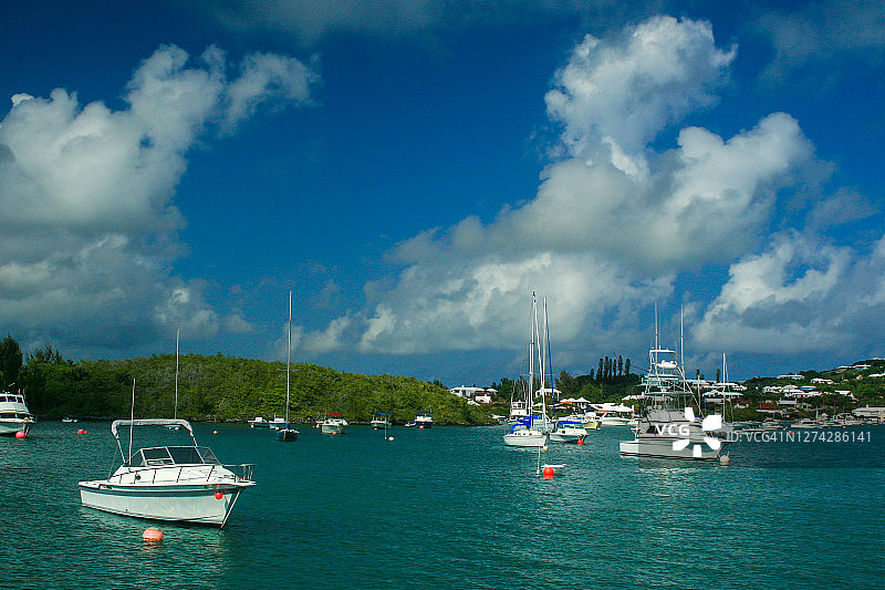 百慕大的水上生活图片素材
