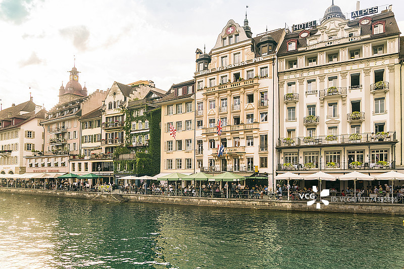 琉森市风光图片素材