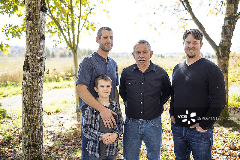 户外家庭照图片素材