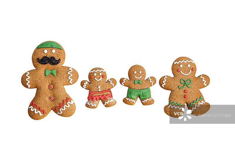 姜饼家庭图片素材