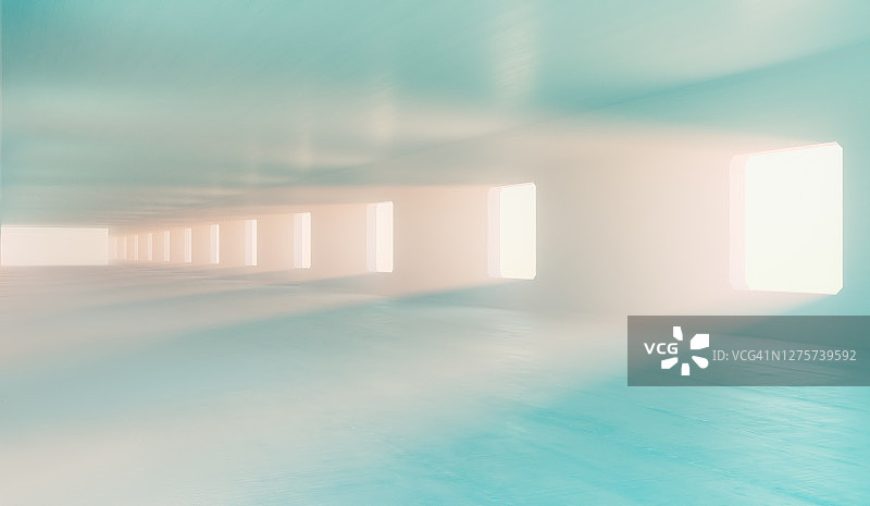 阳光穿过窗户照在墙上图片素材