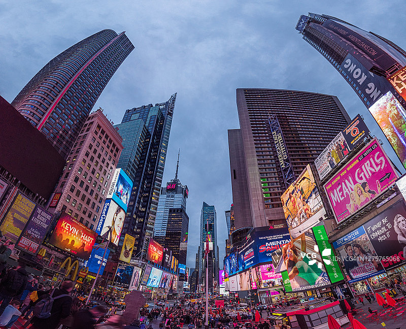 美国纽约曼哈顿时代广场图片素材