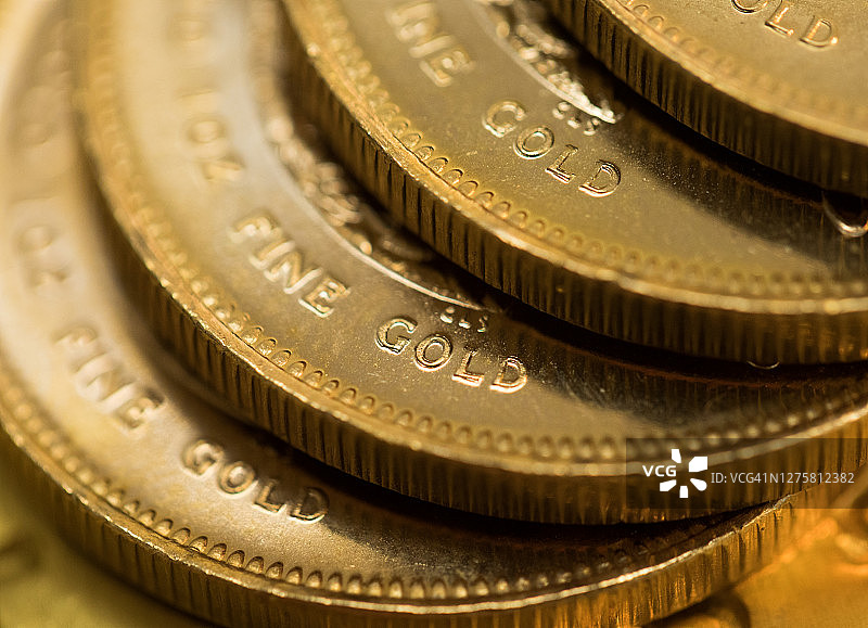 南非克鲁格金币图片素材