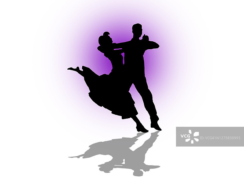 快步舞情侣图片素材