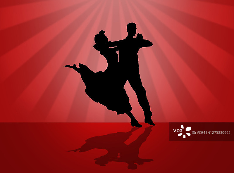 快步舞情侣图片素材