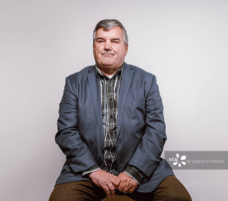 中年商人肖像图片素材
