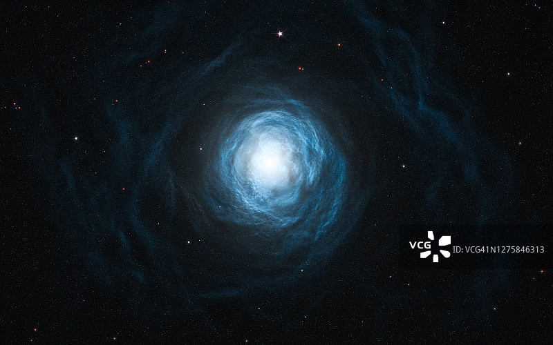 螺旋星云图片素材