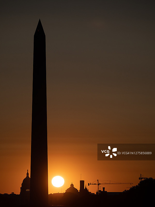 华盛顿特区的清晨图片素材