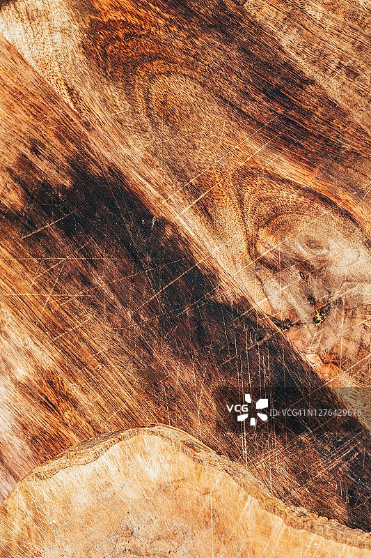 木制砧板特写图片素材