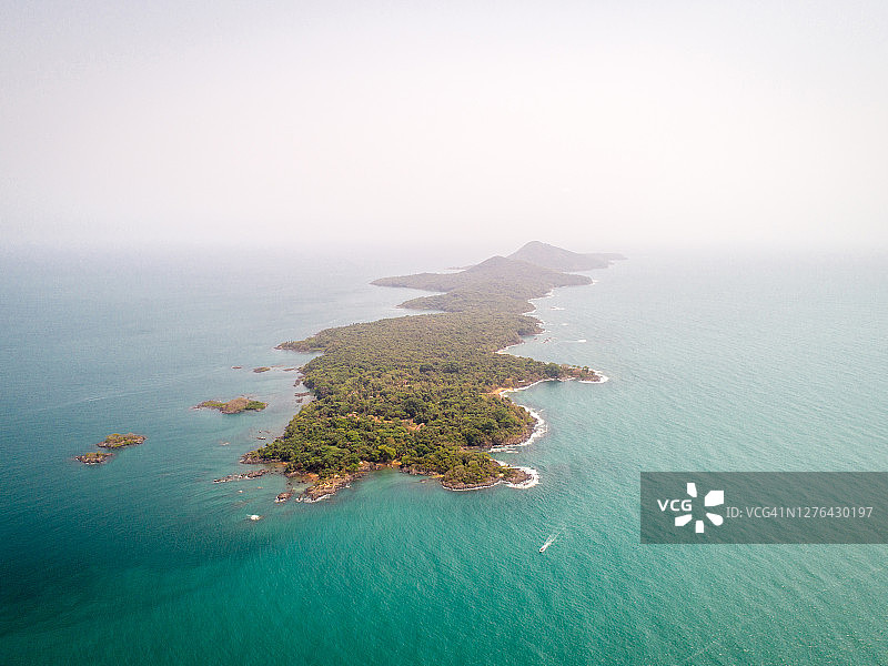 香蕉岛，塞拉利昂图片素材