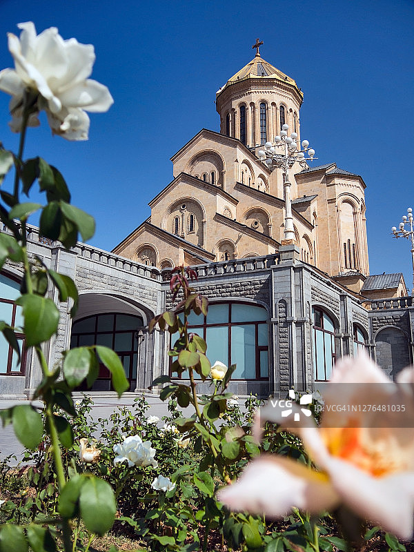 第比利斯圣三一主教座堂图片素材
