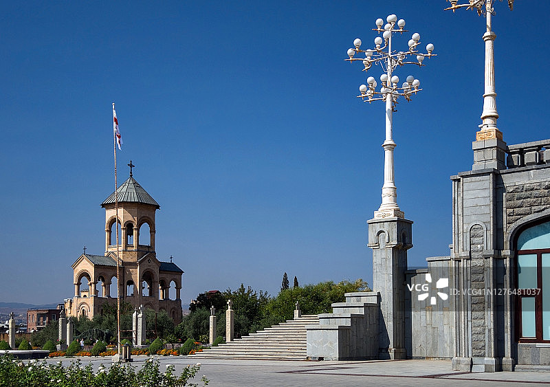 第比利斯圣三一主教座堂图片素材