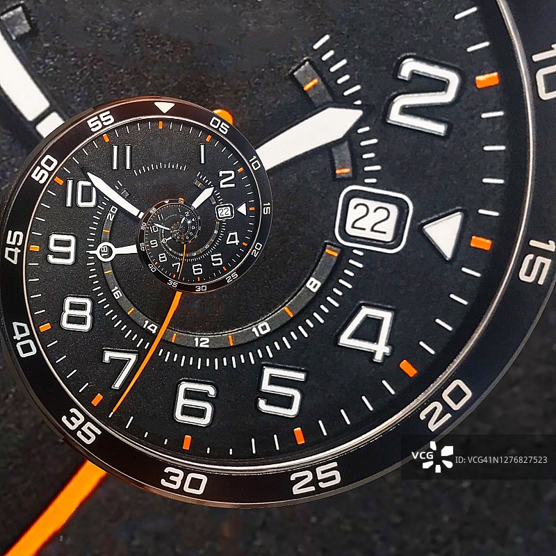 永恒的钟面图片素材