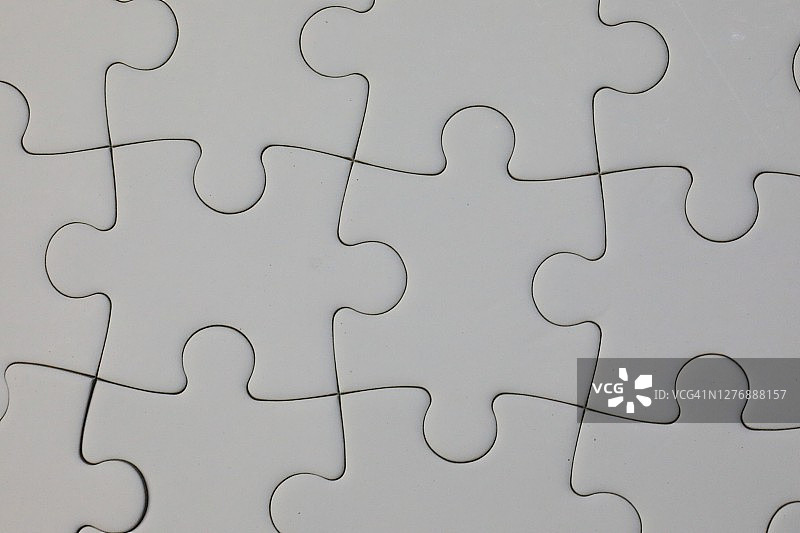 连接的拼图碎片图片素材