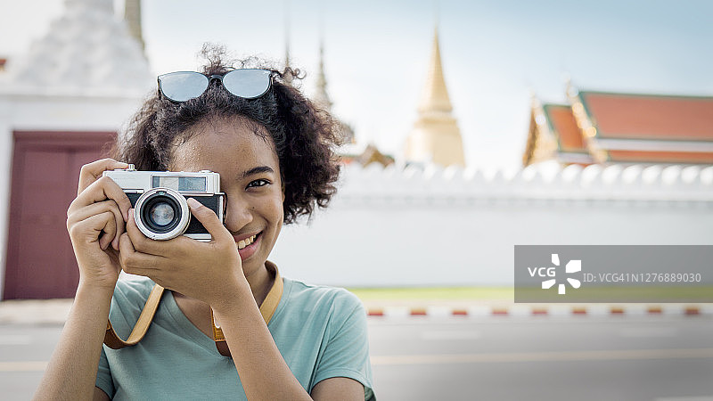 曼谷旅行概念图片素材