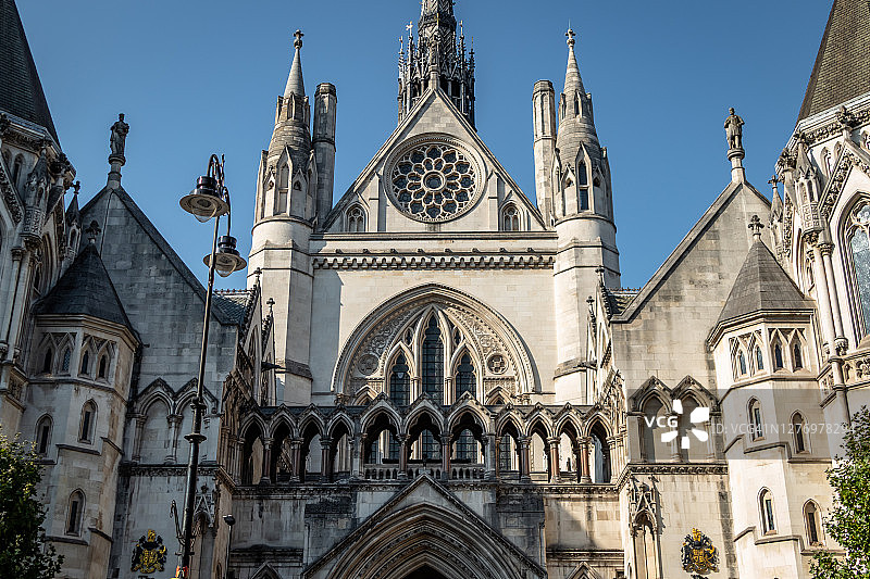 英国伦敦皇家司法院图片素材