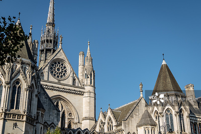 英国伦敦皇家司法院图片素材