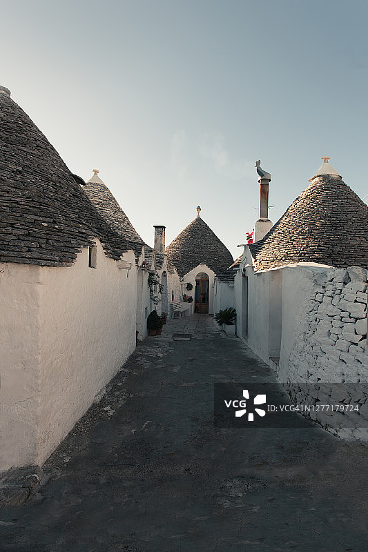 阿尔贝罗贝洛的特鲁利，联合国教科文组织世界遗产图片素材