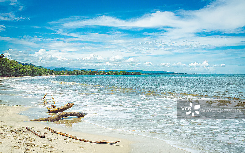 热带海滩美景图片素材