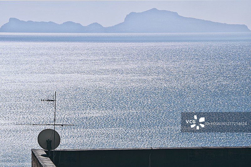 海景鸟瞰图图片素材