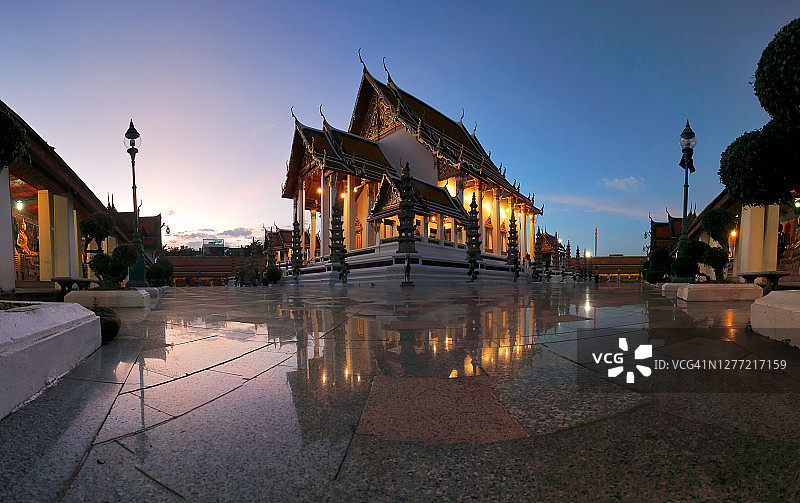 泰国曼谷苏泰寺图片素材