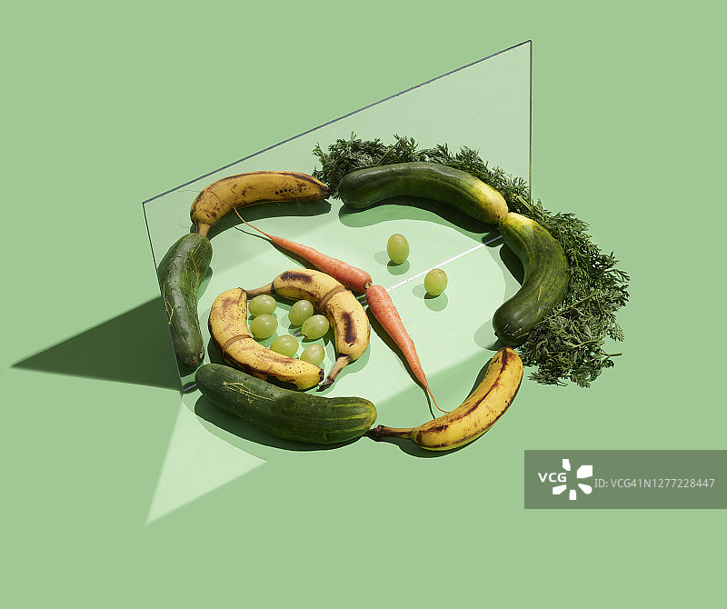 原材料制成的面部图片素材