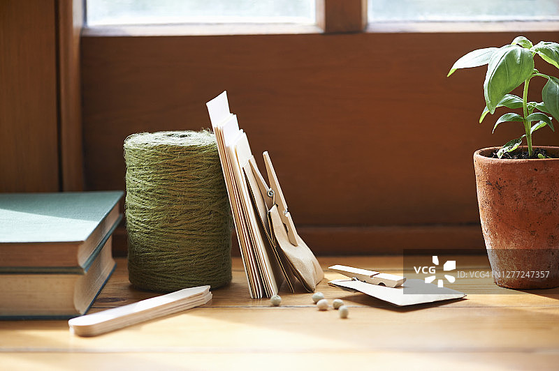 园艺用品中的种子包图片素材