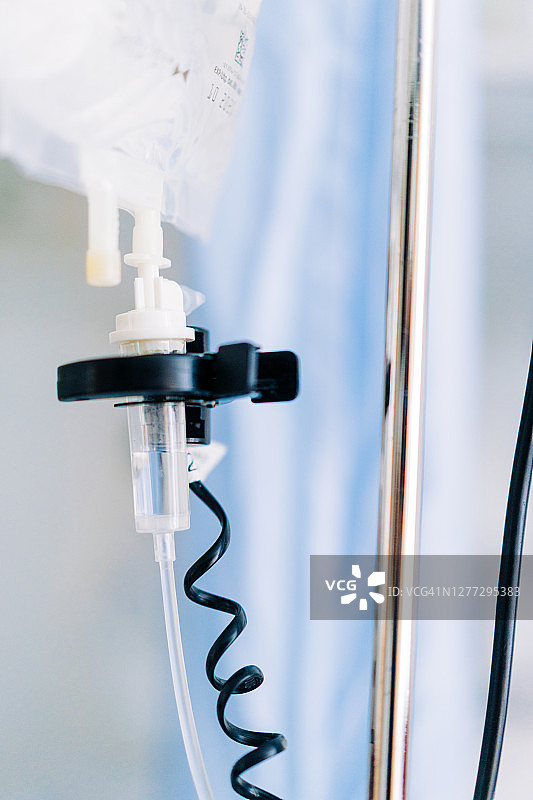 医院里的输液架图片素材