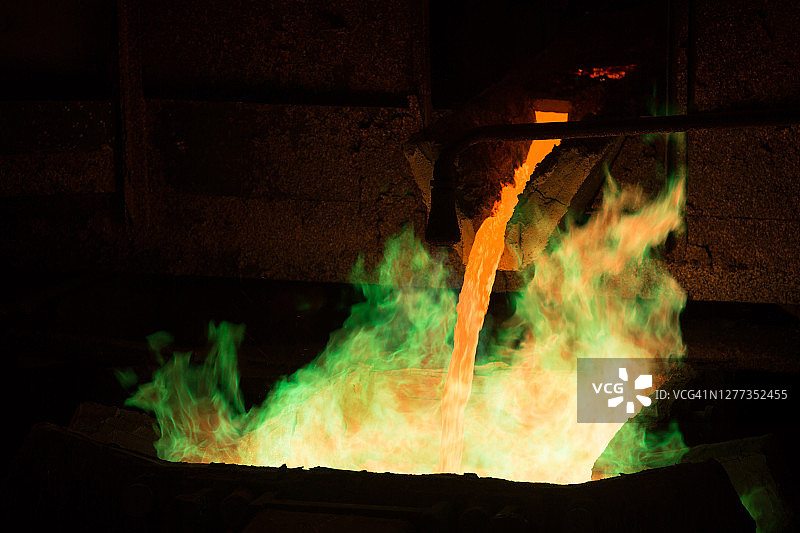 熔融铜图片素材