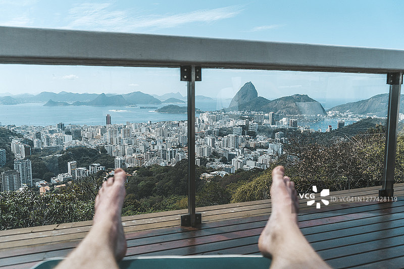 在巴西里约热内卢欣赏美景图片素材