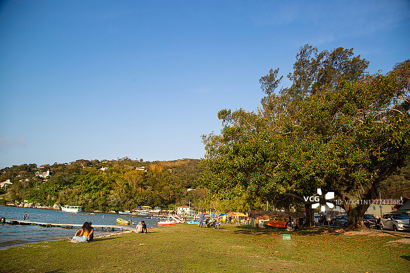 康塞桑湖图片素材