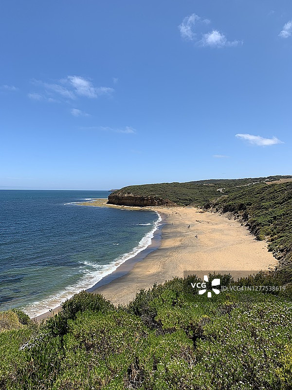 澳大利亚大洋路贝尔斯海滩图片素材