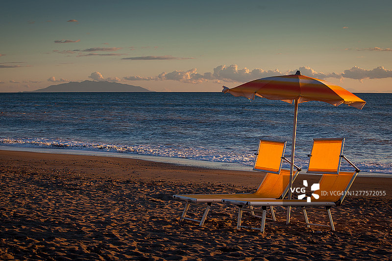 意大利托斯卡纳莱格霍恩比博纳滨海图片素材