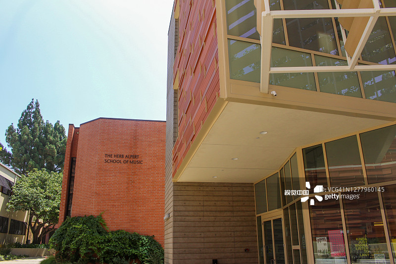 加州大学洛杉矶分校赫伯·阿尔珀特音乐学院图片素材