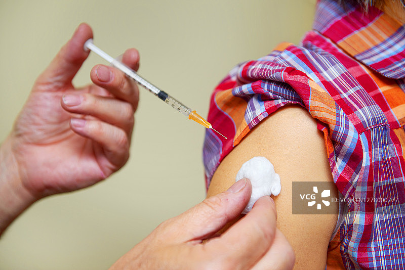 疫苗接种图片素材