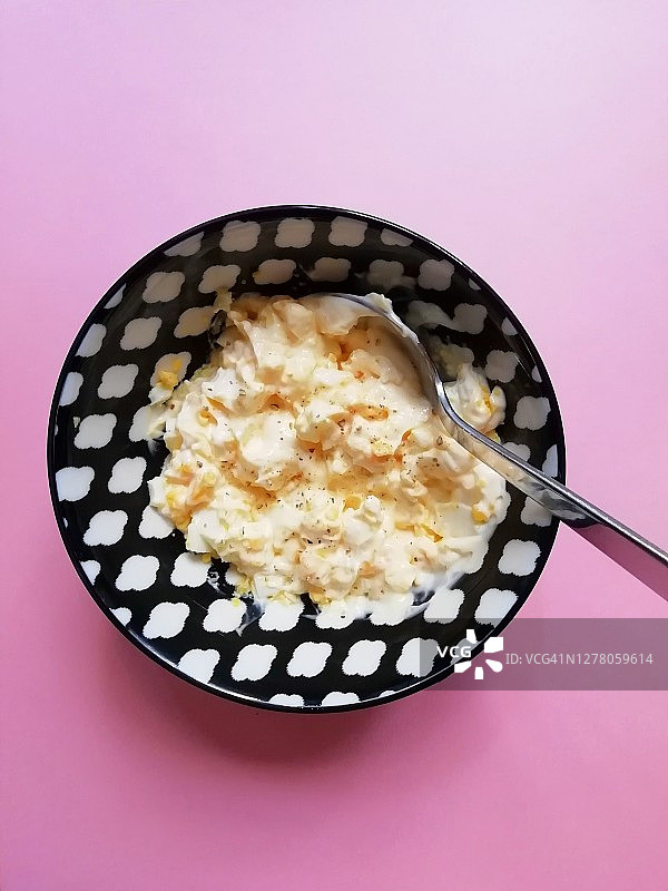 鸡蛋蛋黄酱图片素材