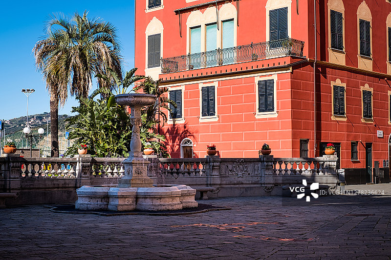 意大利利古里亚热那亚塞斯特里莱万特图片素材