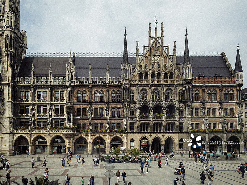 慕尼黑玛利亚广场风光图片素材