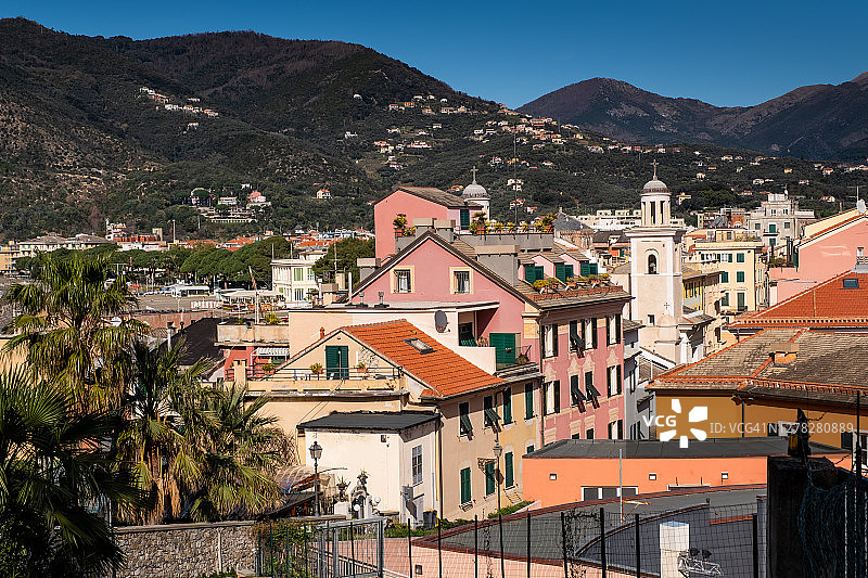 意大利利古里亚热那亚塞斯特里莱万特图片素材
