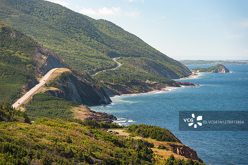 加拿大新斯科舍布雷顿角国家公园美景图片素材